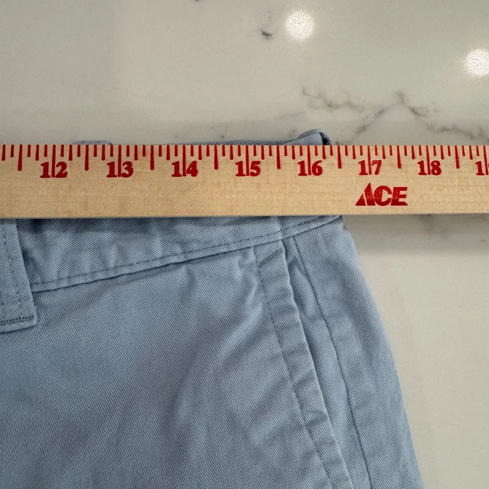 J.Crew Oxford Shorts Mens 33 Light Blue Summer Classic Fit‎ Casual Preppy